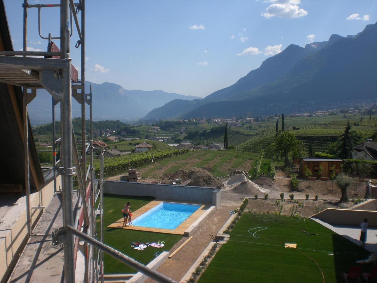 Apartmán Biobauernhof St. Quirinus Caldaro Exteriér fotografie